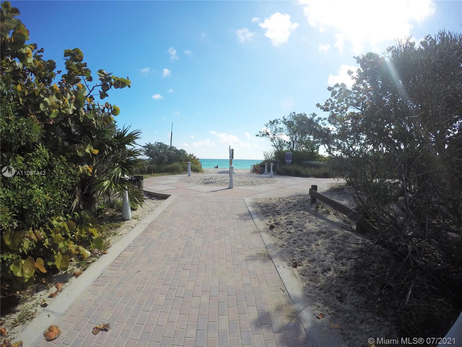 809 85th Street Miami Beach, FL 33141 - Photo 27 of 32 a view of a dry yard with trees