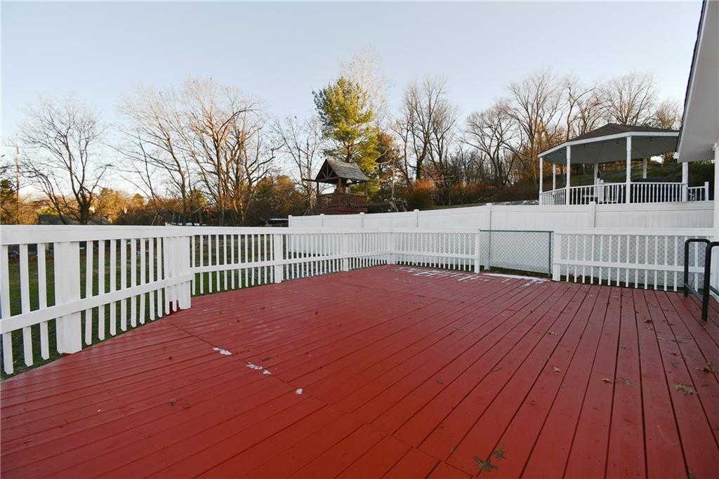 217 Oaklyn Road Bethel Park, PA 15102 - Photo 24 of 42 a view of a balcony with wooden floor