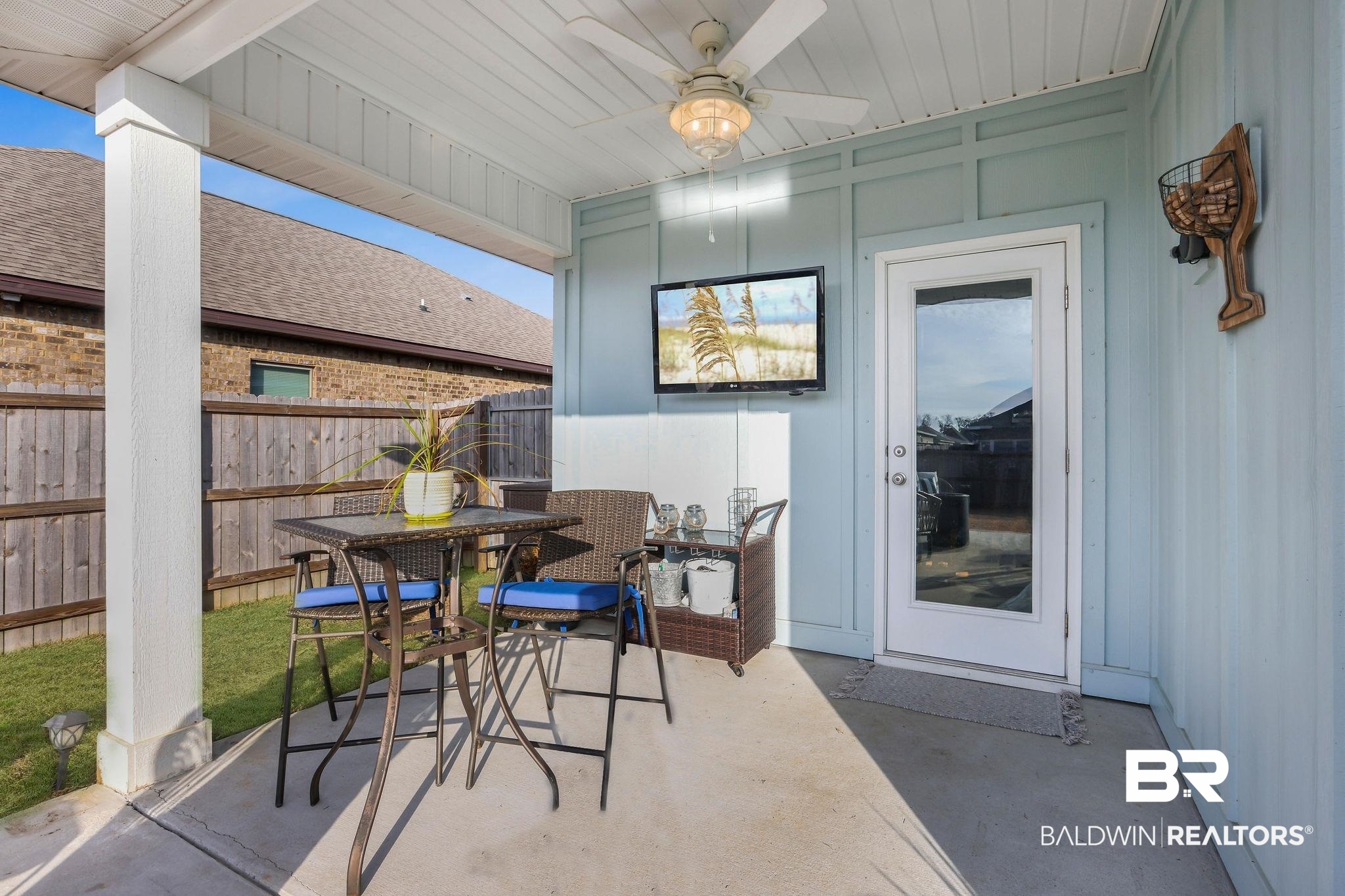 9056 Impala Drive Foley, AL 36535 - Photo 21 of 22 View of patio with ceiling fan