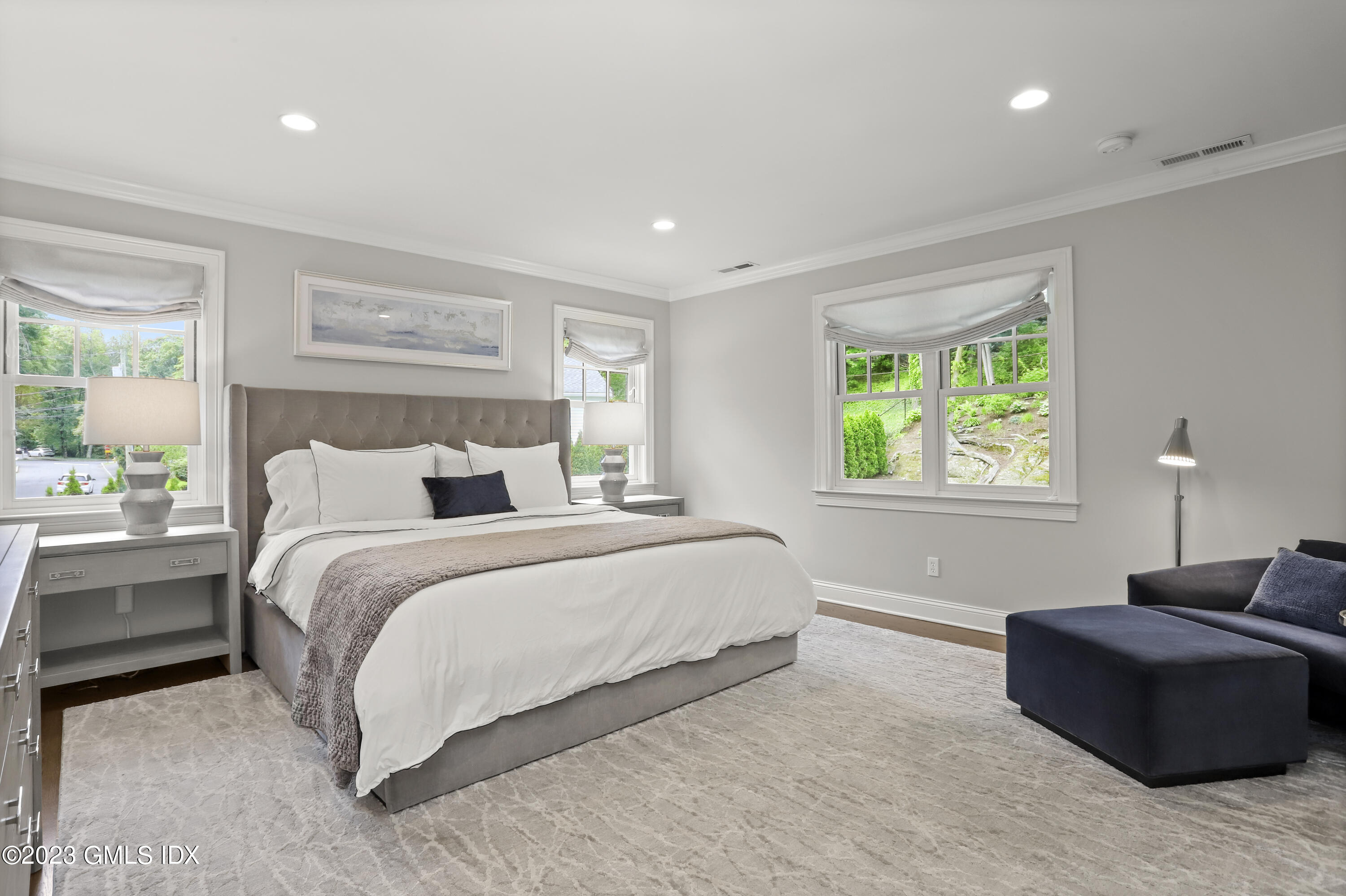 85 Mallard Drive Greenwich, CT 06830 - Photo 25 of 40 a bedroom with bed and window