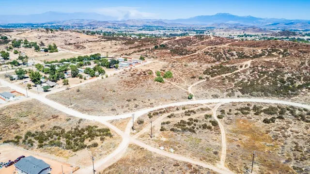 a view of city and mountain