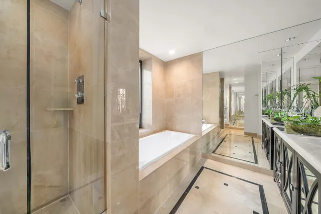 a view of a dining room with furniture and window