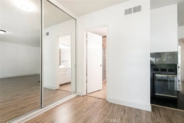 a view of empty room