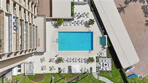 an aerial view of city