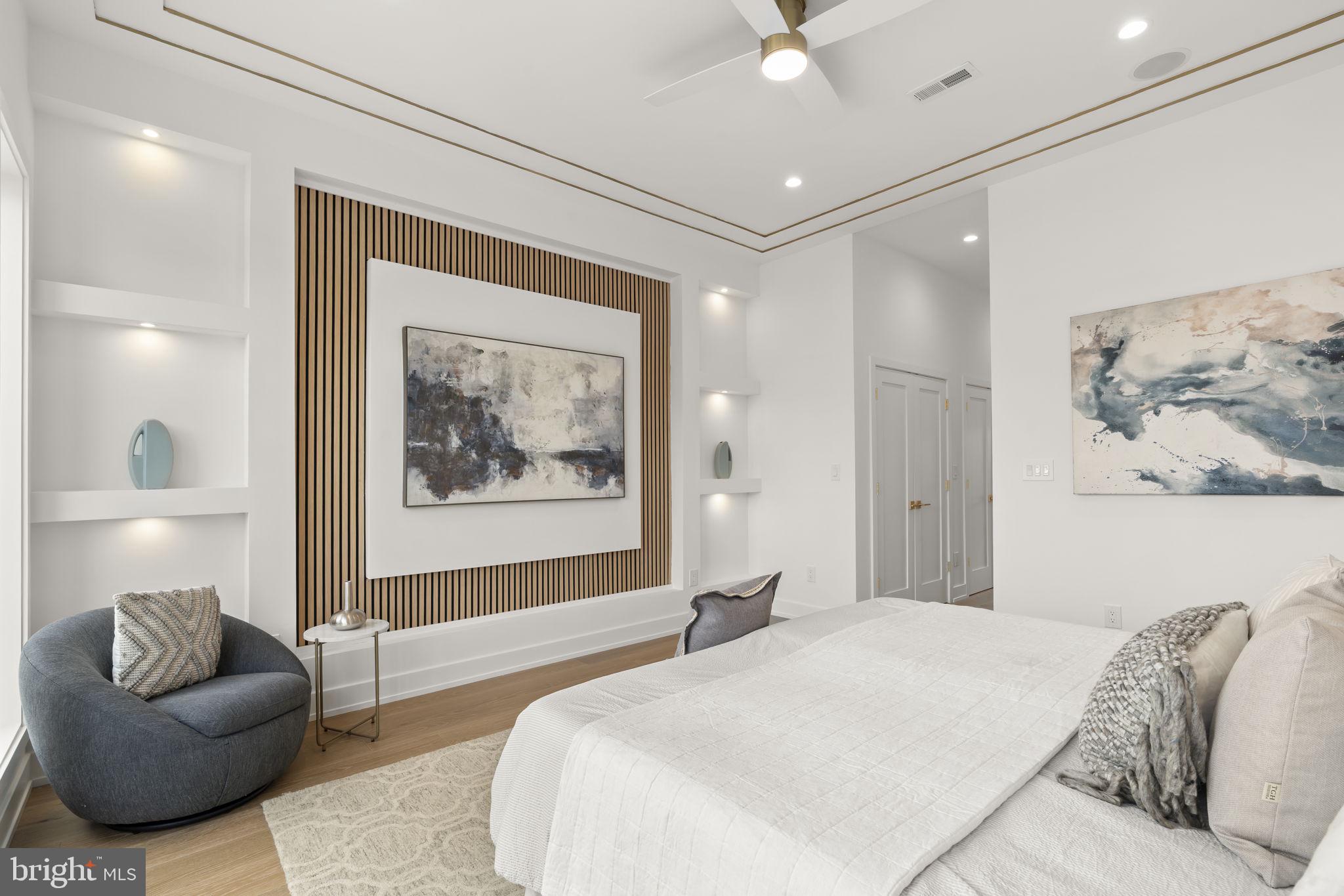 503 Winton Street Philadelphia, PA 19148 - Photo 49 of 65 a bedroom with a bed and a couch