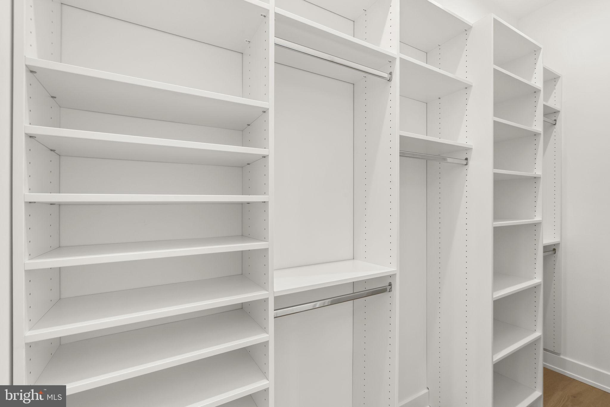 503 Winton Street Philadelphia, PA 19148 - Photo 53 of 65 a view of walk in closet with empty racks