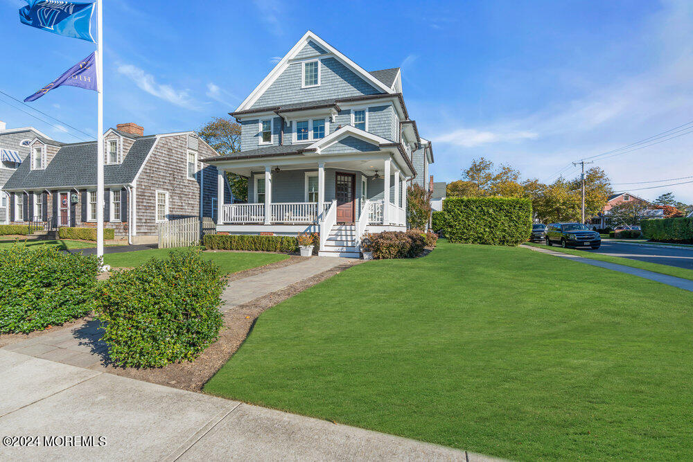 300 Salem Avenue Spring Lake, NJ 07762 - Photo 2 of 52 a front view of a house with a yard