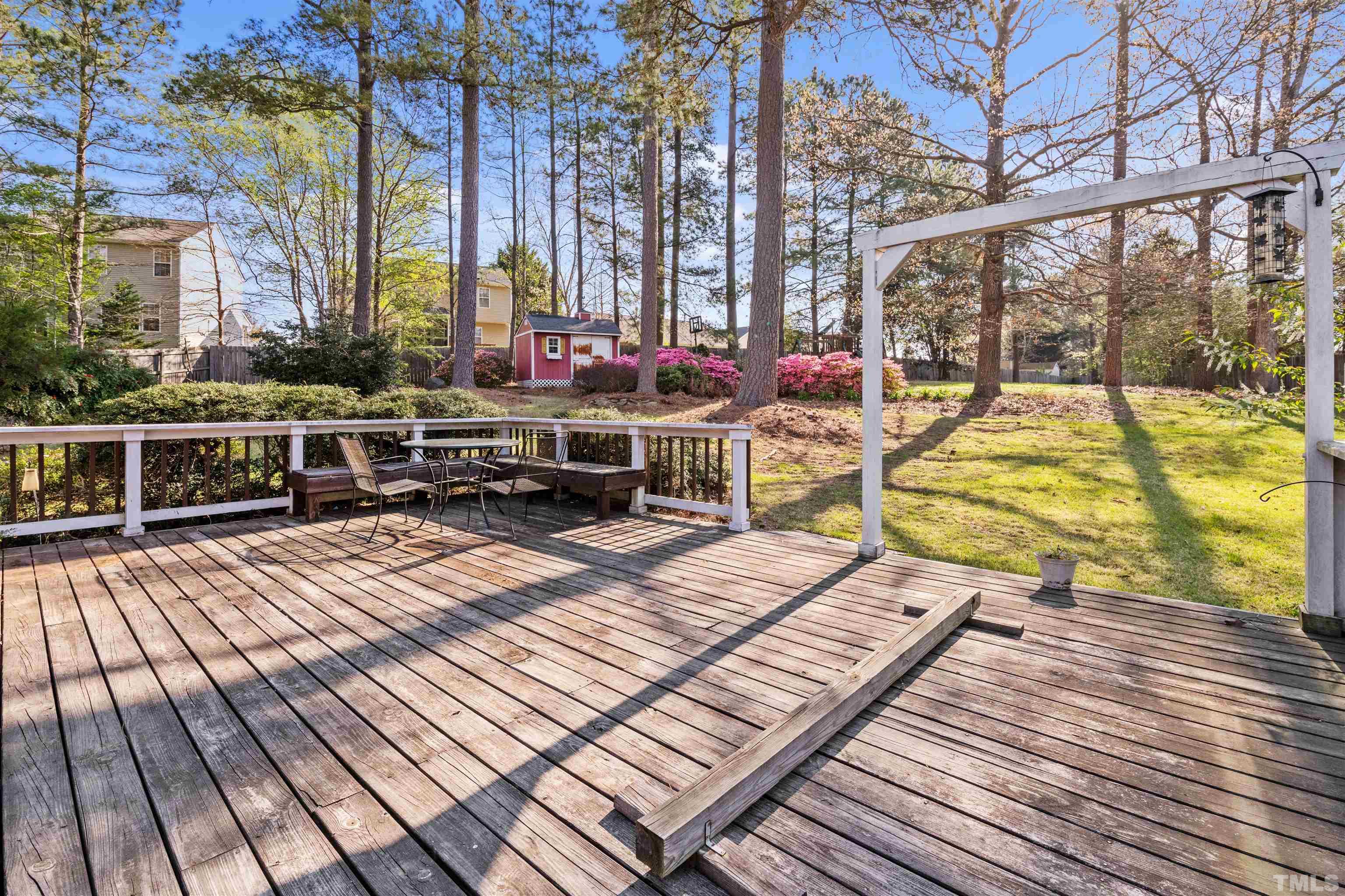 6000 Buffaloe Road Raleigh, NC 27616 - Photo 14 of 36 a view of roof deck with patio