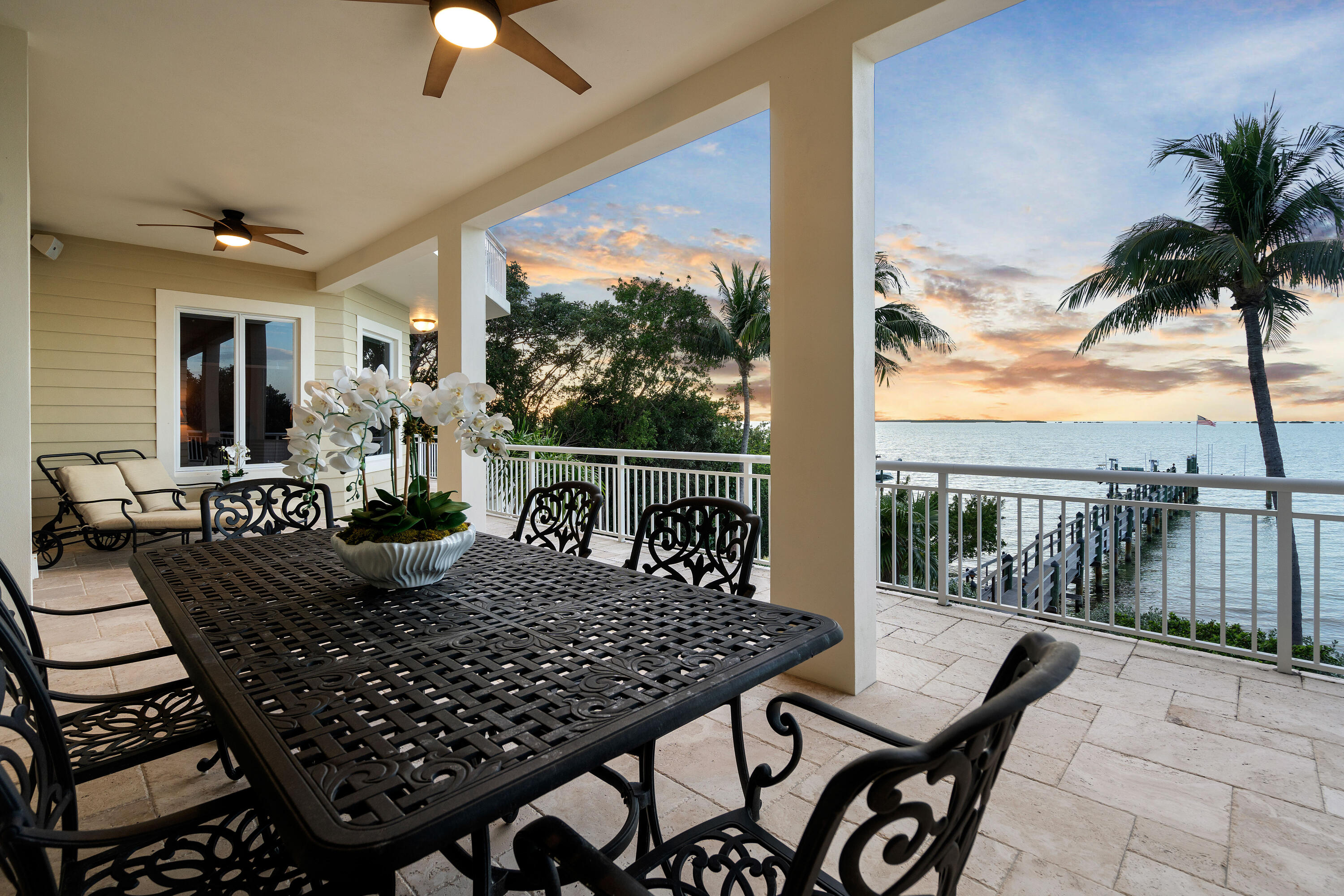 104 Coastal Drive Key Largo, FL 33037 - Photo 5 of 77 a view of a roof deck with furniture