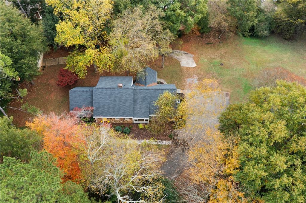 12 Allison Circle Cartersville, GA 30120 - Photo 34 of 35 an aerial view of residential house with green space