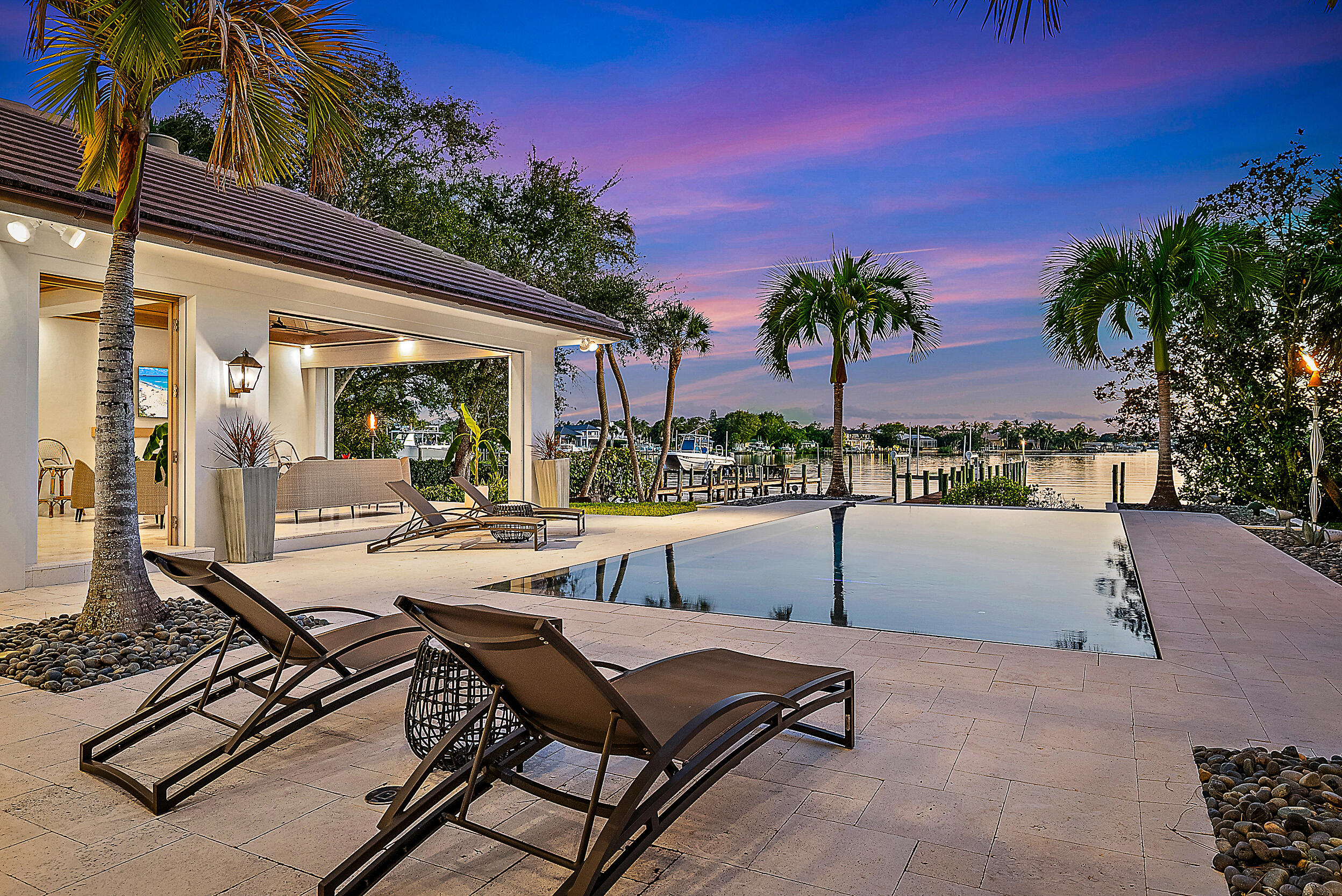 19651 North Riverside Drive Jupiter, FL 33469 - Photo 20 of 37 Patio and Pool