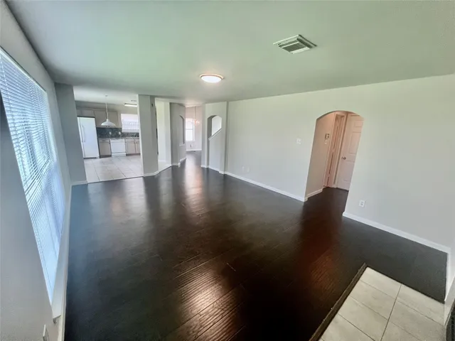 a view of livingroom with furniture and wooden floor