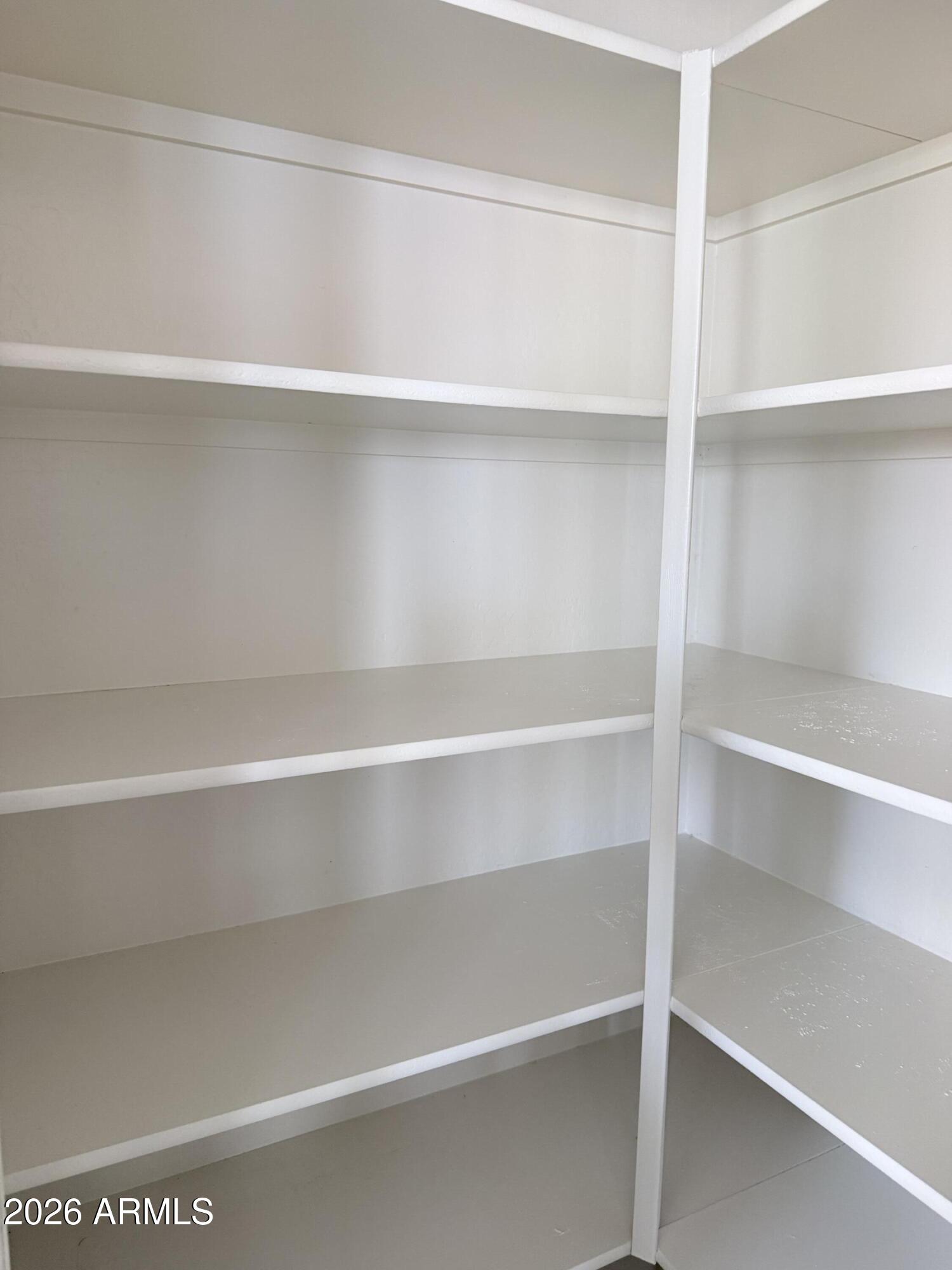 2326 West Gaby Road Phoenix, AZ 85041 - Photo 29 of 75 a view of walk in closet with empty racks