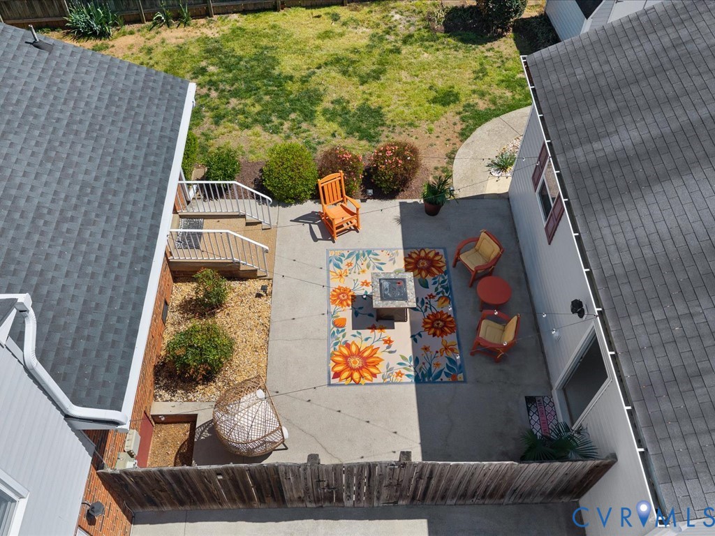 1455 Robindale Road Richmond, VA 23235 - Photo 24 of 29 an aerial view of house with outdoor space and seating