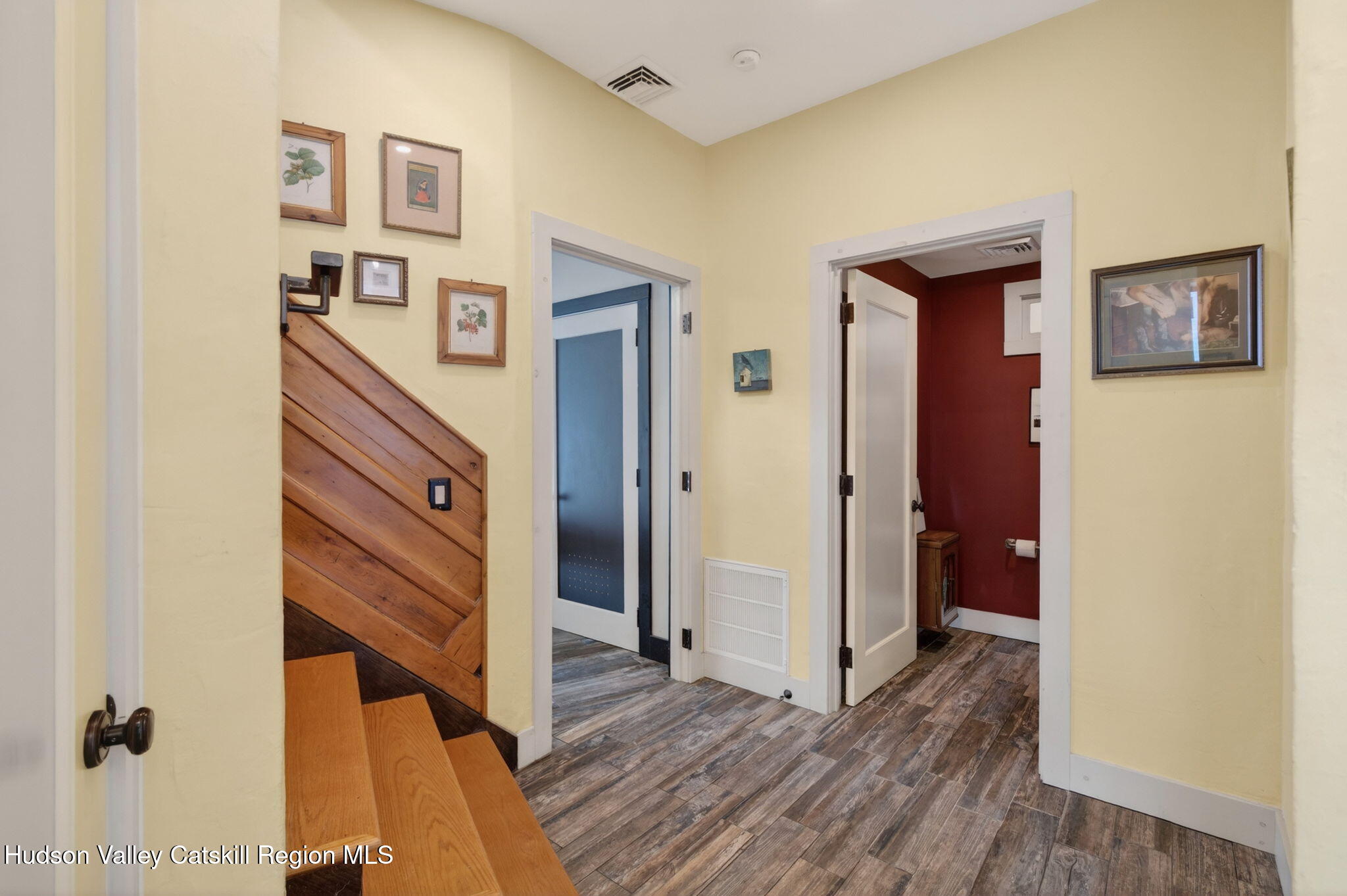 1045 Church Road Saugerties, NY 12477 - Photo 39 of 56 a view of a hallway with wooden floor and entryway
