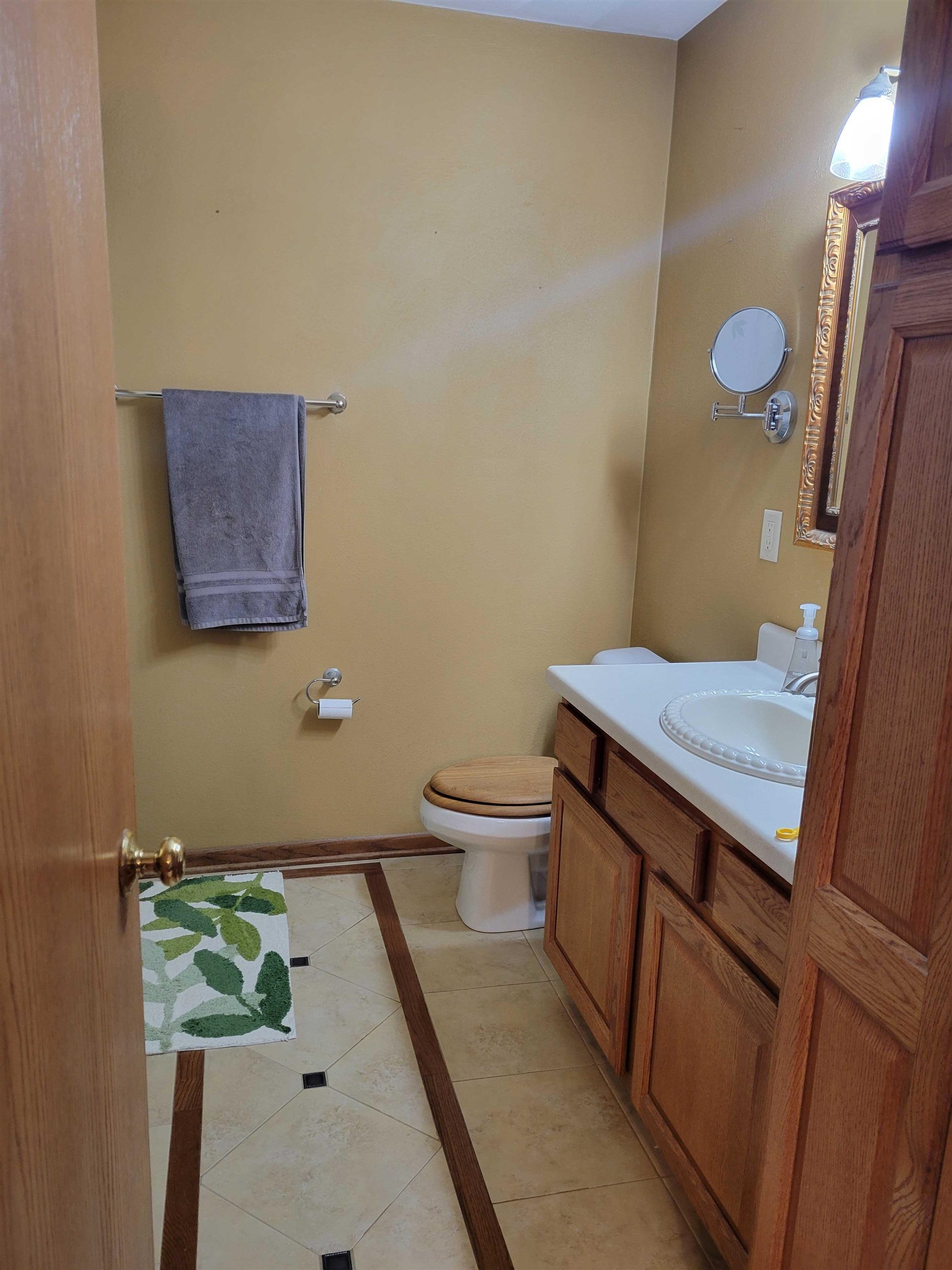 1126 Old Hunter Run Byron, IL 61010 - Photo 16 of 24 a bathroom with a sink toilet and mirror