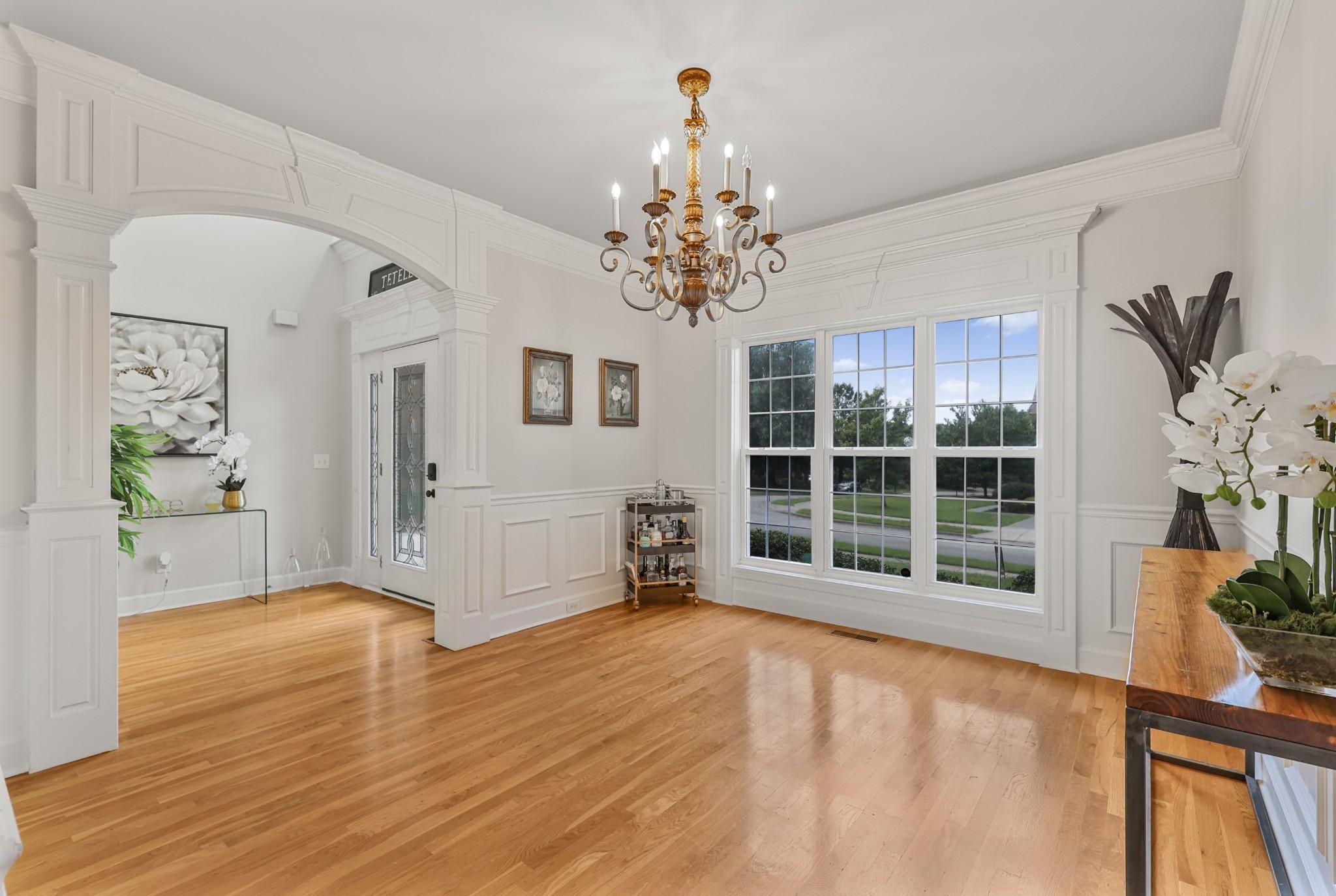 3161 Appian Way Spring Hill, TN 37174 - Photo 5 of 29 a view of an empty room with a window and wooden floor
