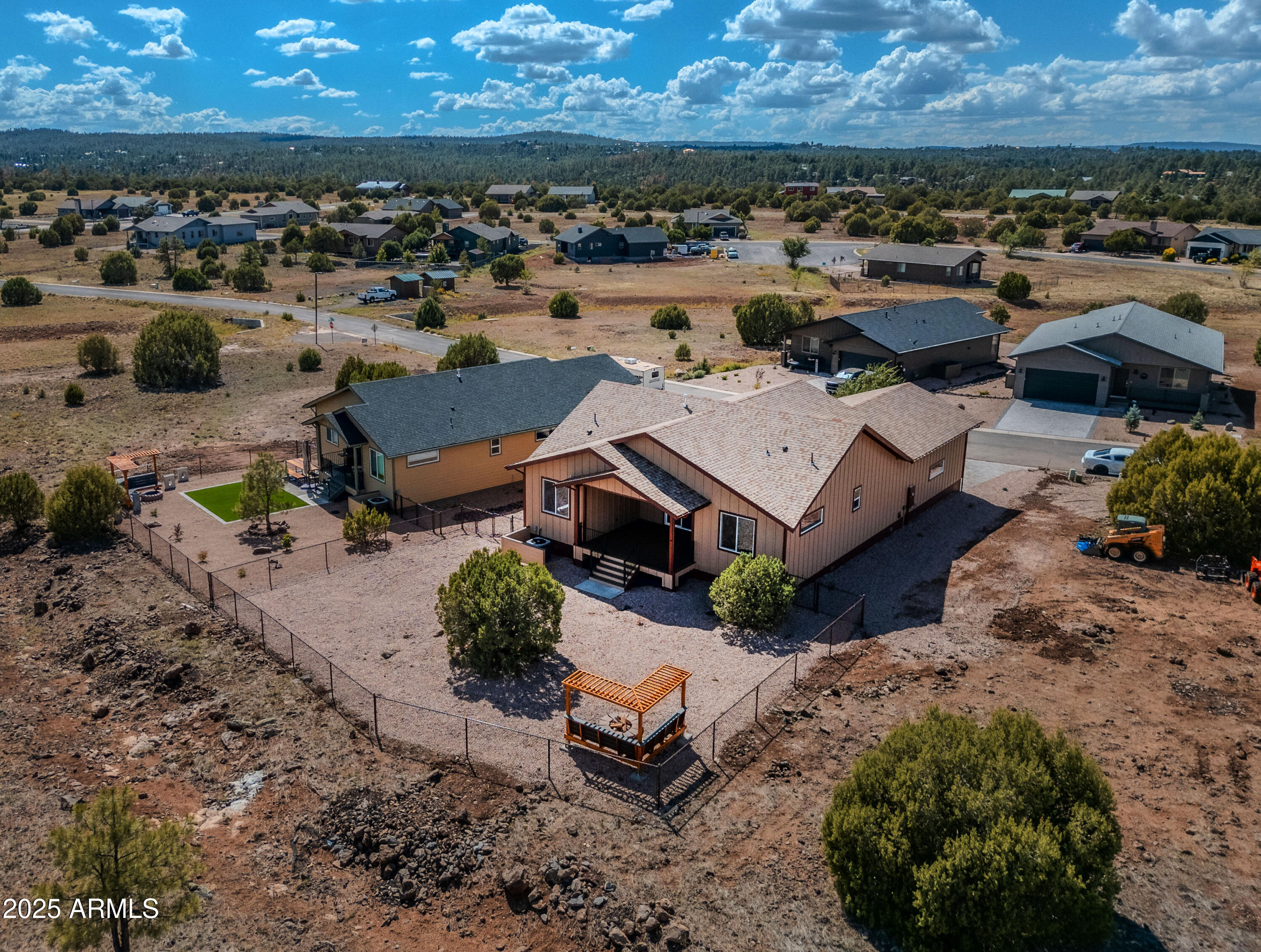 941 South Ridgeway Place Show Low, AZ 85901 - Photo 63 of 67 an aerial view of a house with a ocean