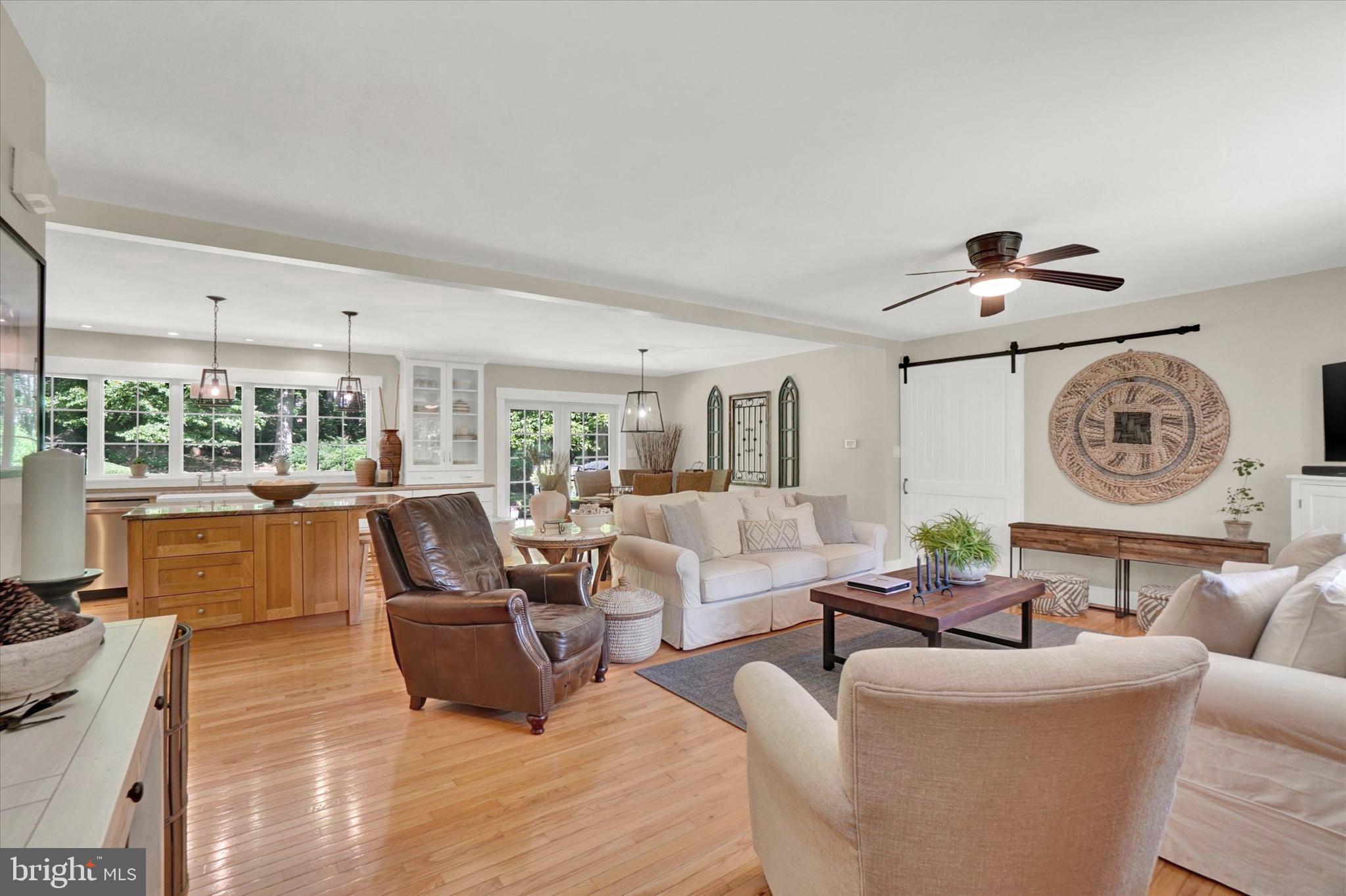 669 Woodburne Road Lewisberry, PA 17339 - Photo 5 of 44 a living room with furniture and a large window