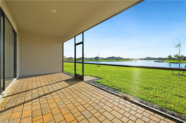 a view of ocean from a balcony