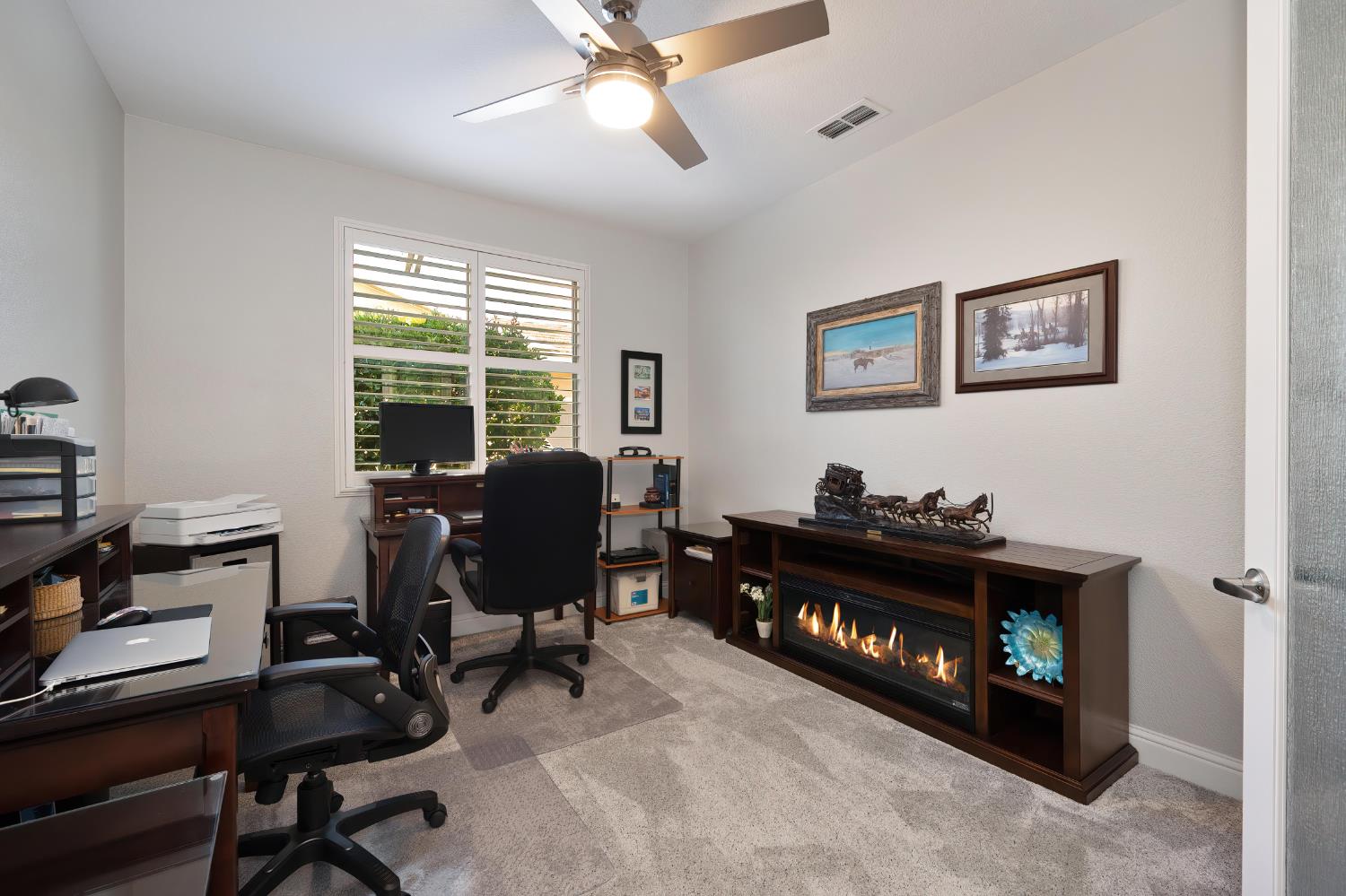 561 Rustic Ranch Lane Lincoln, CA 95648 - Photo 21 of 48 Spacious den with glass double doors