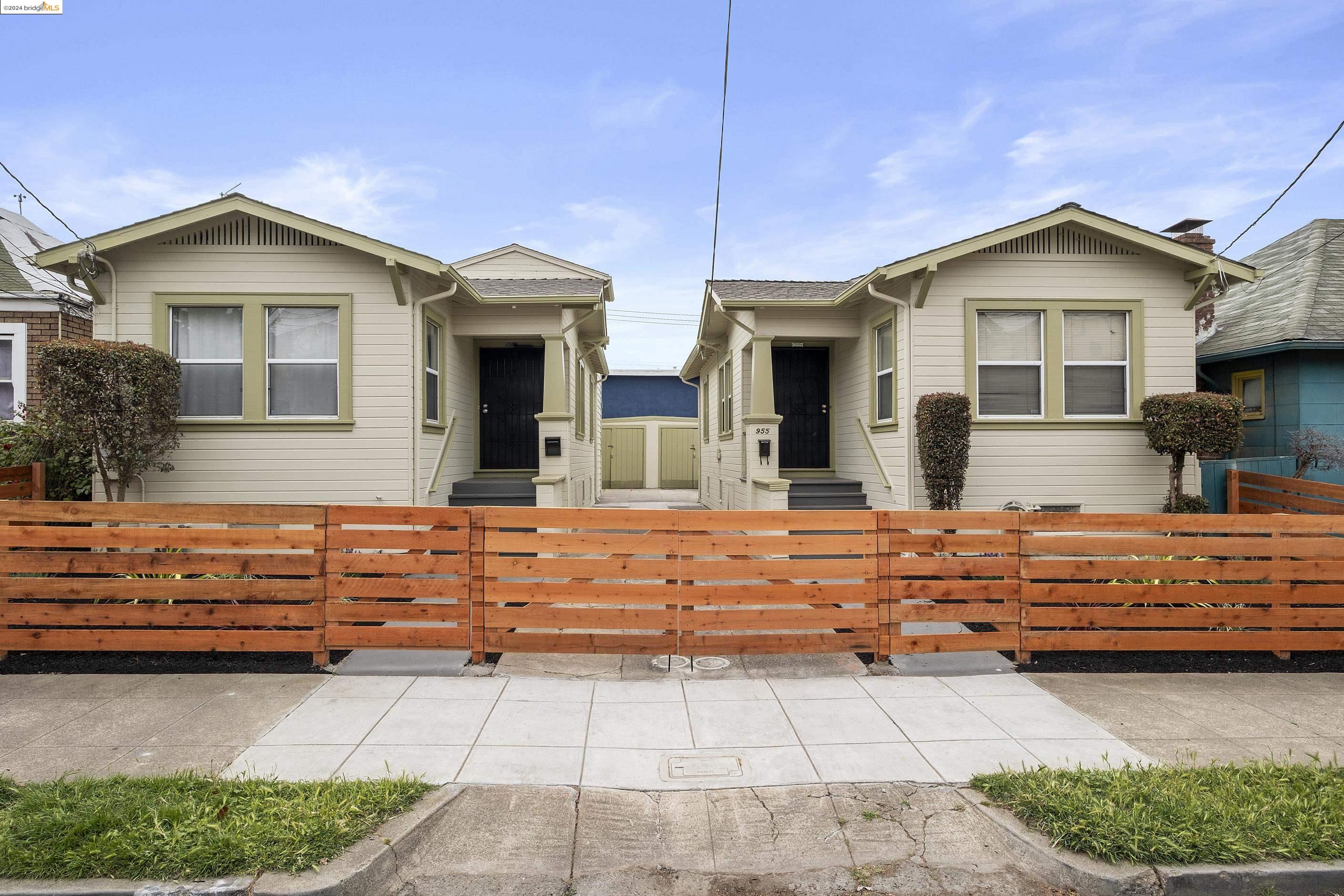 953 46th Street Oakland, CA 94608 - Photo 1 of 1 a view of house and outdoor space