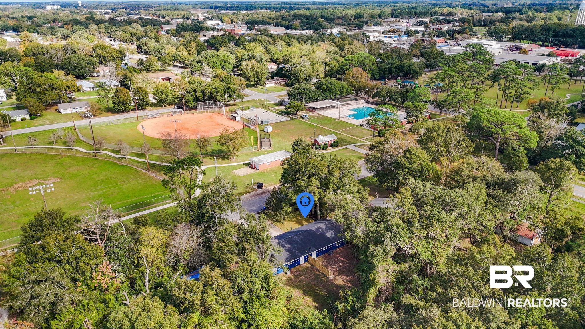 309 West Roosevelt Avenue Foley, AL 36535 - Photo 42 of 60 Drone / aerial view