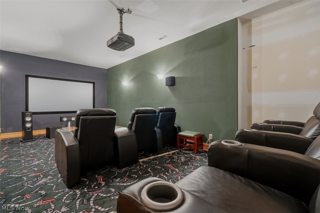 1340 Fish Hatchery Road Elizabeth, WV 26143 - Photo 29 of 50 Theatre room with surround sound