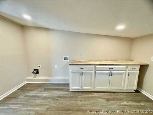 a view of empty room