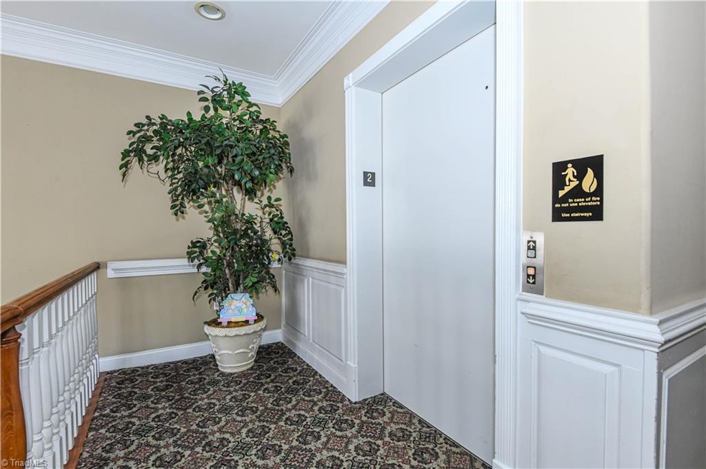 522 College Road Greensboro, NC 27410 - Photo 7 of 36 Elevator entrance on the 2nd floor
