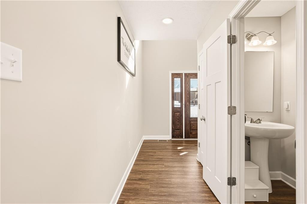 3106 Upper Ridgeview Road Connellsville, PA 15425 - Photo 16 of 44 a view of a bathroom with sink and mirror
