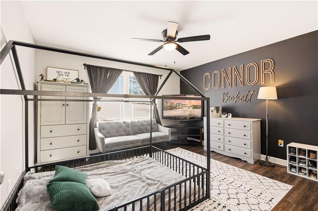 3106 Upper Ridgeview Road Connellsville, PA 15425 - Photo 23 of 44 a bedroom with a bed and a dresser