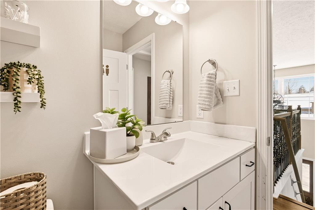 3106 Upper Ridgeview Road Connellsville, PA 15425 - Photo 26 of 44 a bathroom with a sink and a mirror