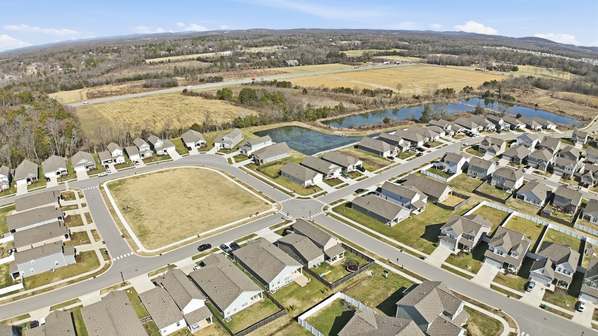 129 Merion Way Lebanon, TN 37087 - Photo 33 of 38 an aerial view of residential building with outdoor space