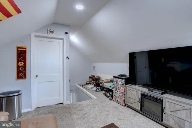 a room with storage and utility