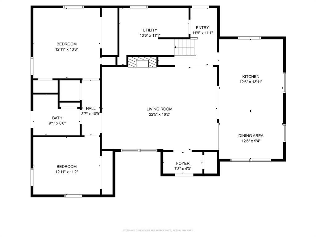 1323 Dublin Street Grapevine, TX 76051 - Photo 16 of 16 a picture of a floor plan