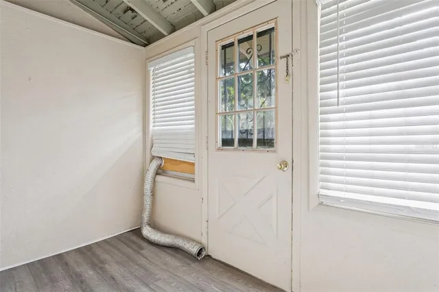 a view of an entryway