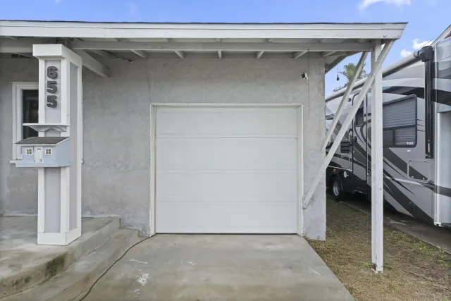 an aerial view of multiple houses
