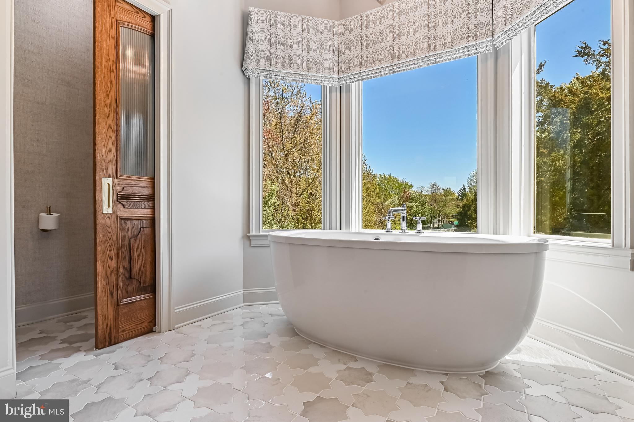 3303 Hidden River View Road Annapolis, MD 21403 - Photo 24 of 78 Custom pocket door and automatic shades