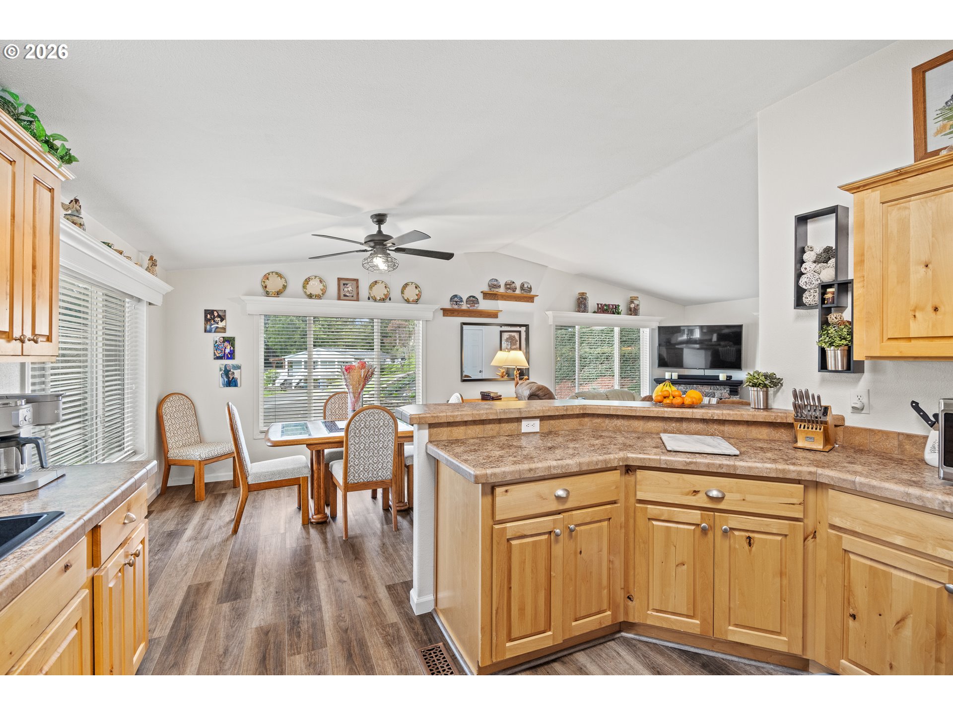 1050 North Cedar Point Road, Unit C09 Coquille, OR 97423 - Photo 13 of 38 a open kitchen with a sink and cabinets