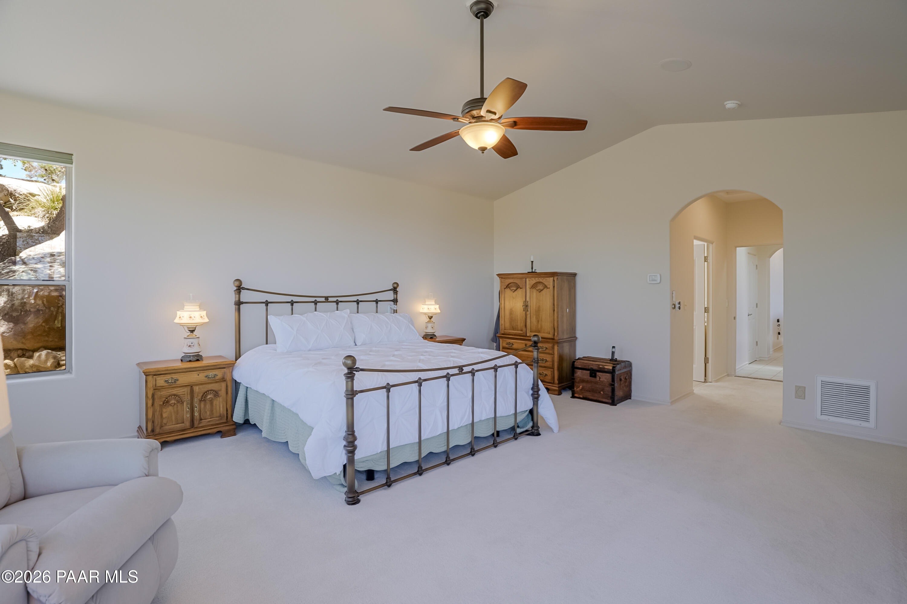 2020 Rustic Timbers Lane Prescott, AZ 86303 - Photo 31 of 62 Spacious Primary Bedroom with Views