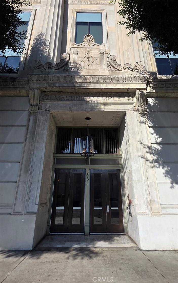 a view of building exterior