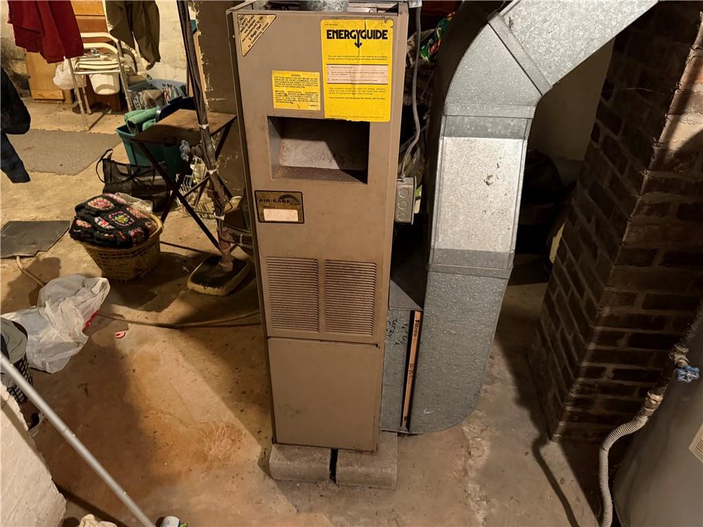 126 Hogsett Street Uniontown, PA 15401 - Photo 23 of 33 a close view of water heater and utility room