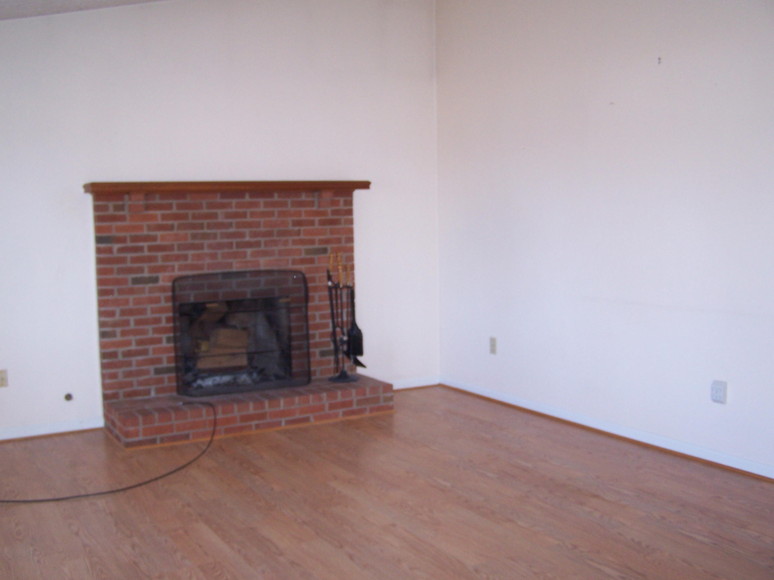 164 Fields Avenue Blue Ridge, VA 24064 - Photo 3 of 22 an empty room with a fireplace
