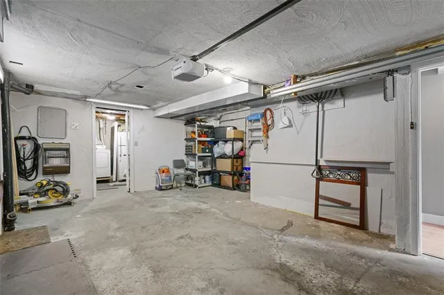 an aerial view of a city with lots of residential buildings