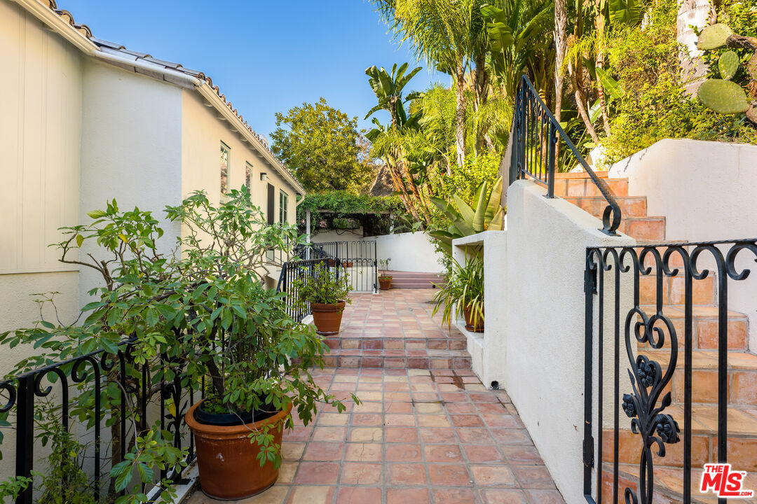 2120 Outpost Drive Los Angeles, CA 90068 - Photo 30 of 37 a view of a house with potted plants
