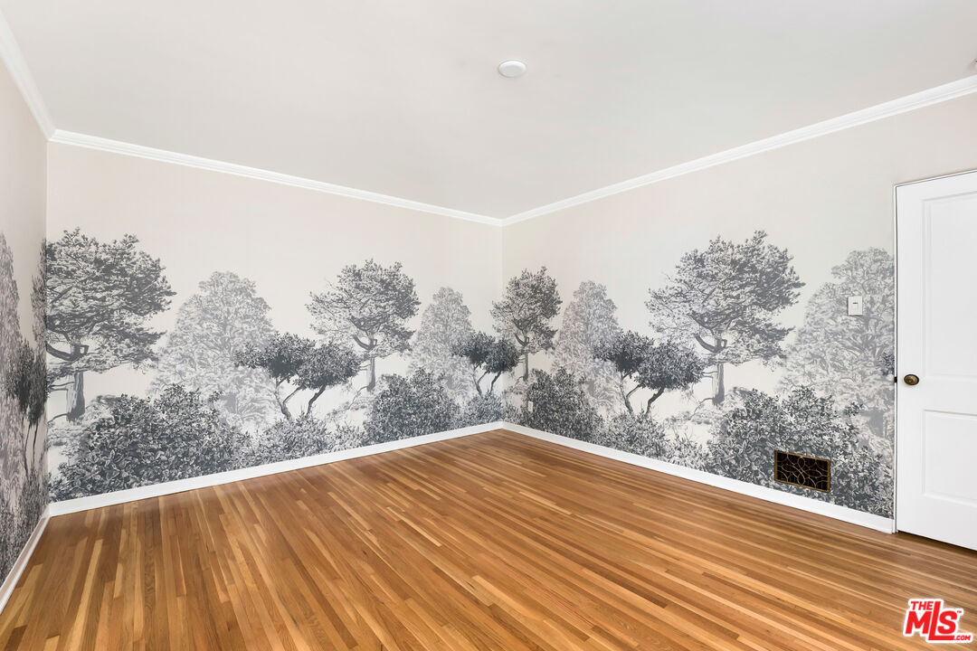 2120 Outpost Drive Los Angeles, CA 90068 - Photo 6 of 37 a view of a space with wooden floor and a mountain view