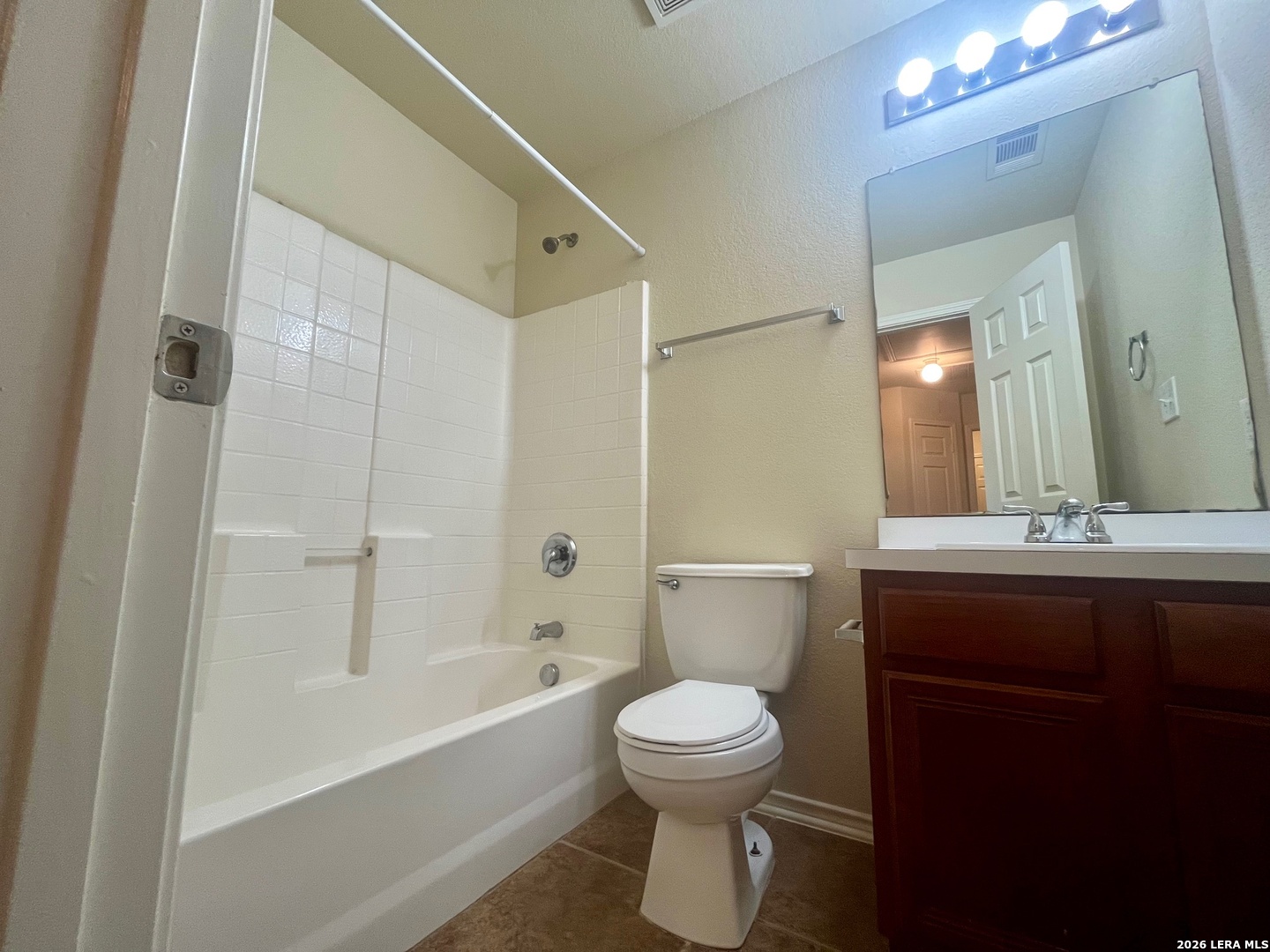 225 Brahma Way Cibolo, TX 78108 - Photo 21 of 24 a bathroom with a sink a toilet and shower