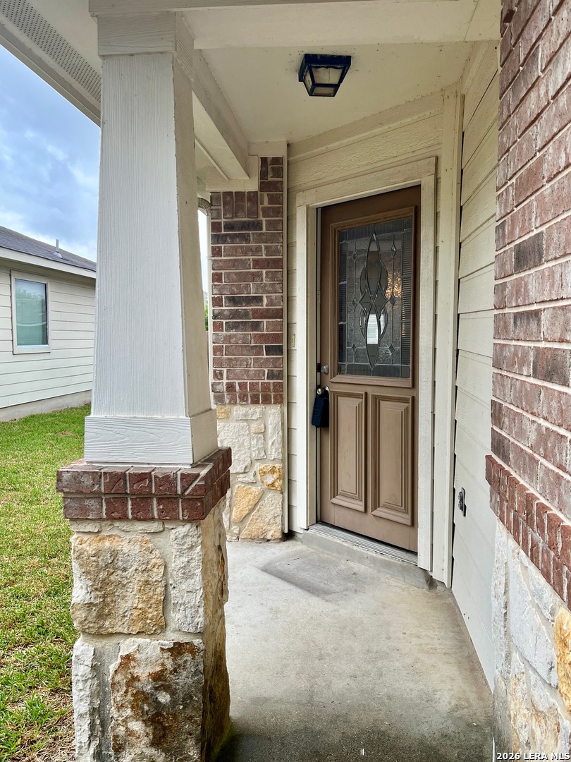 225 Brahma Way Cibolo, TX 78108 - Photo 3 of 24 a view of a door of the house