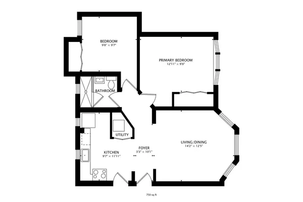 $2,350 | 2541 North California Avenue, Unit 3, Chicago, IL 60647